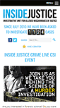 Mobile Screenshot of insidejusticeuk.com
